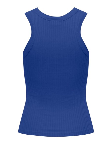 Jacqueline De Yong Débardeur Femme Bleu Confort Extensible| choixmode.fr