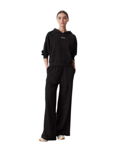 Tommy Hilfiger Jeans Pantalon Femme Wide Leg Noir| choixmode.fr
