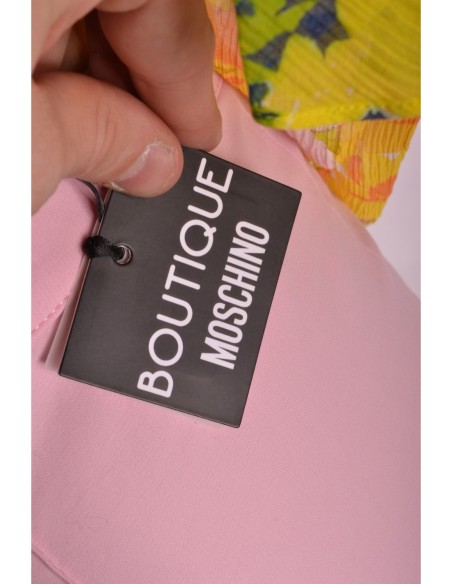 Moschino Pantalon Femme Rose Made in Italy| choixmode.fr