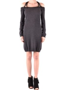 Moschino Robe Femme Grise Laine Cachemire Italienne| choixmode.fr