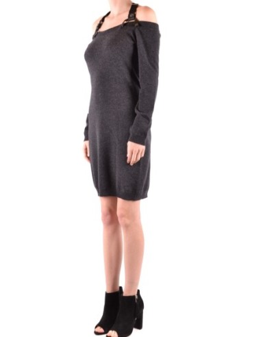 Moschino Robe Femme Grise Laine Cachemire Italienne| choixmode.fr