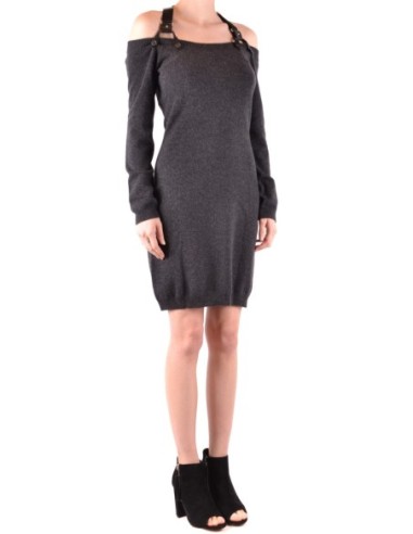 Moschino Robe Femme Grise Laine Cachemire Italienne| choixmode.fr