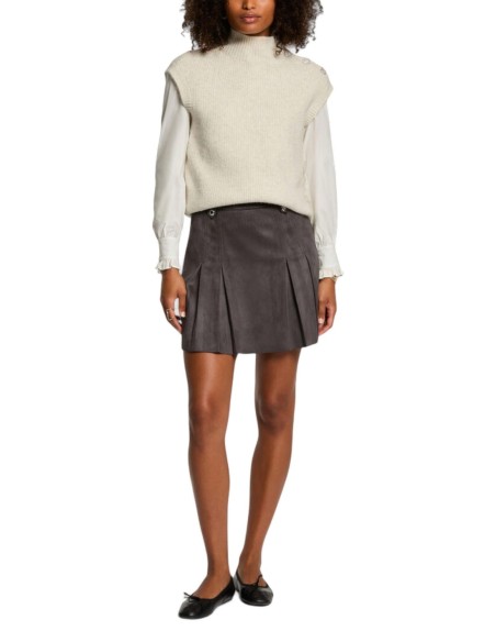 Morgan De Toi Gilet Femme Blanc Sans Manches| choixmode.fr