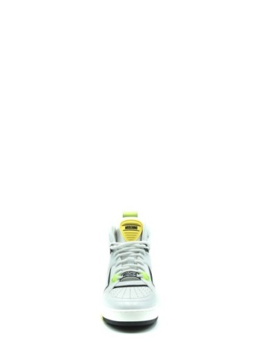 Moschino Baskets Homme Blanches en Cuir Italien| choixmode.fr