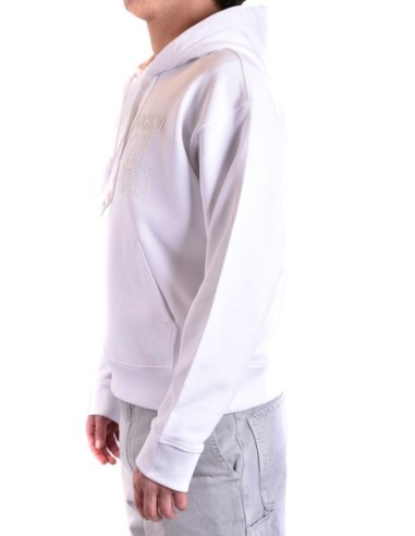 Moschino Sweat à Capuche Homme Blanc Premium| choixmode.fr