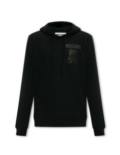 Moschino Sweat à Capuche Homme Noir Streetwear| choixmode.fr