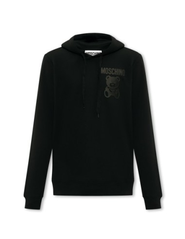 Moschino Sweat à Capuche Homme Noir Streetwear| choixmode.fr
