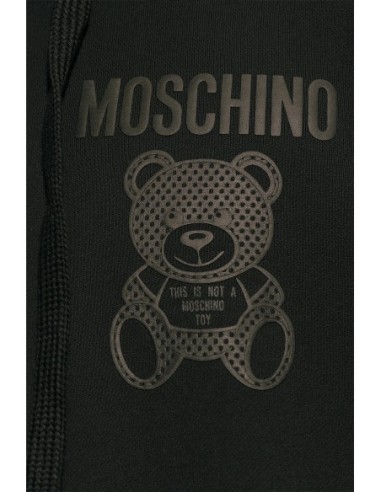 Moschino Sweat à Capuche Homme Noir Streetwear| choixmode.fr
