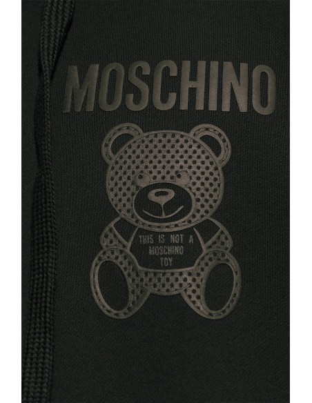 Moschino Sweat à Capuche Homme Noir Streetwear| choixmode.fr