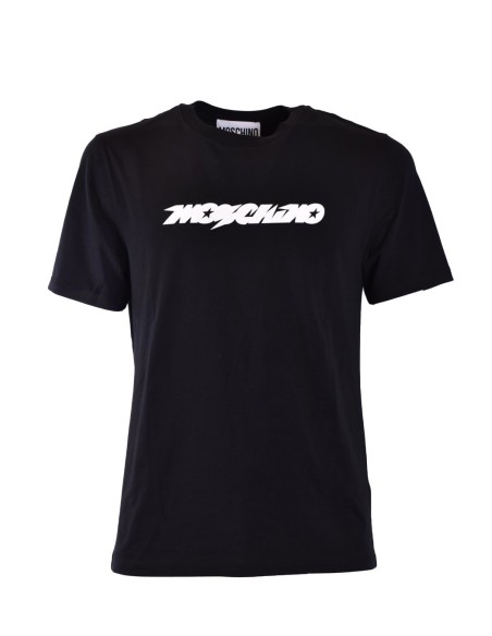 Moschino T-Shirt Homme Noir Imprimé Style Urbain| choixmode.fr