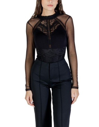 Morgan De Toi Blouse Femme Noire Fluide et Élégante| choixmode.fr