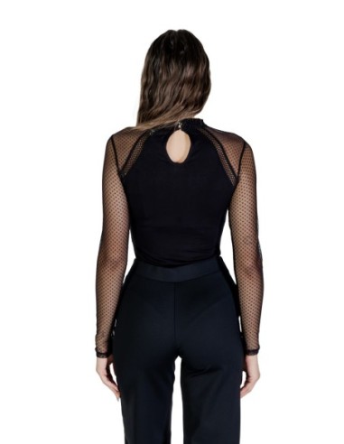 Morgan De Toi Blouse Femme Noire Fluide et Élégante| choixmode.fr