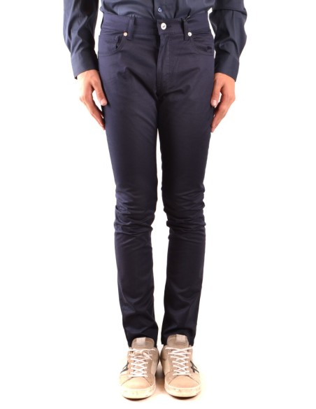 Moschino Pantalon Homme Bleu Coton Stretch Premium| choixmode.fr