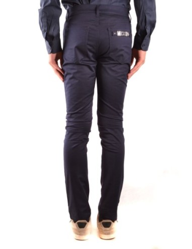 Moschino Pantalon Homme Bleu Coton Stretch Premium| choixmode.fr
