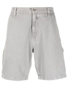 Moschino Bermuda Homme Gris en Coton Style Urbain| choixmode.fr