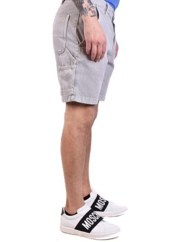 Moschino Bermuda Homme Gris en Coton Style Urbain| choixmode.fr
