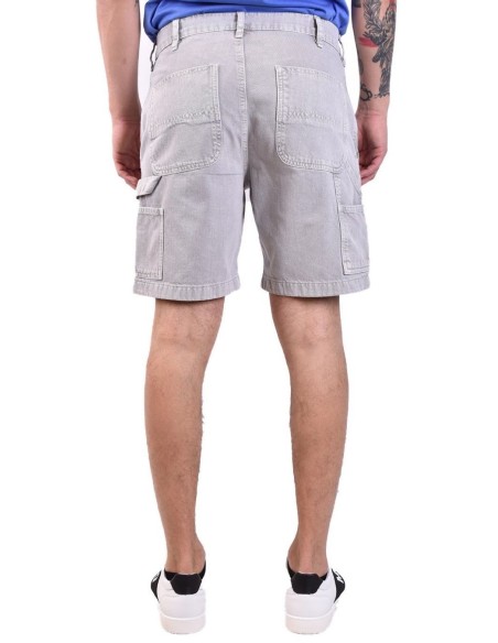 Moschino Bermuda Homme Gris en Coton Style Urbain| choixmode.fr