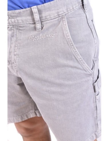 Moschino Bermuda Homme Gris en Coton Style Urbain| choixmode.fr