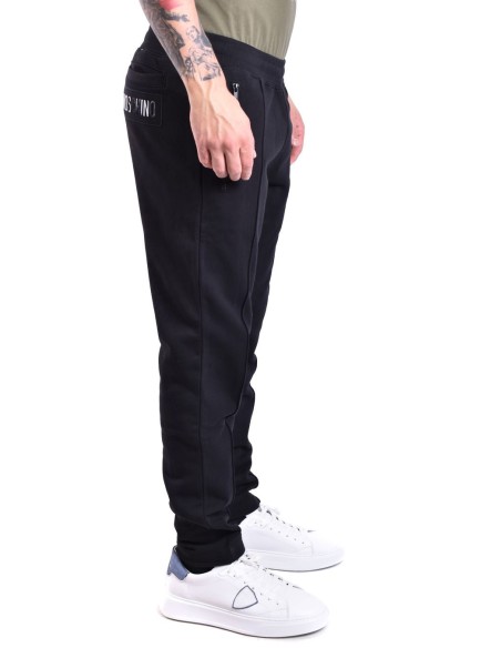Moschino Pantalon Homme Noir en Coton Confort Premium| choixmode.fr