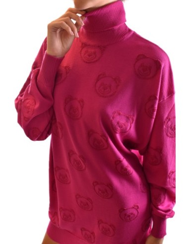 Moschino Robe Femme en Laine Rose Made in Italy| choixmode.fr
