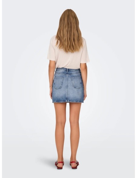 Only jupe femme bleu azur denim | choixmode.fr
