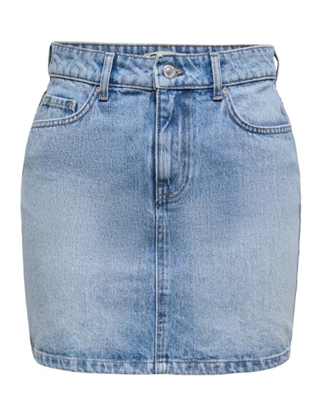 Only jupe femme bleu azur denim | choixmode.fr