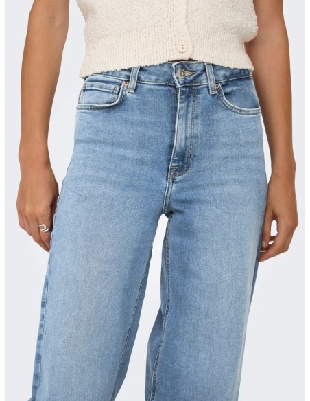 Only jean femme bleu azur organique | choixmode.fr