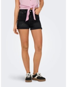 Only short femme noir denim | choixmode.fr