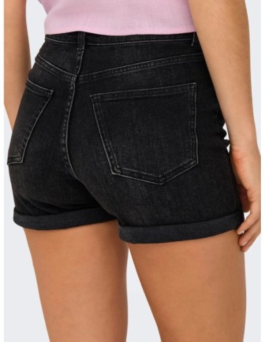 Only short femme noir denim | choixmode.fr