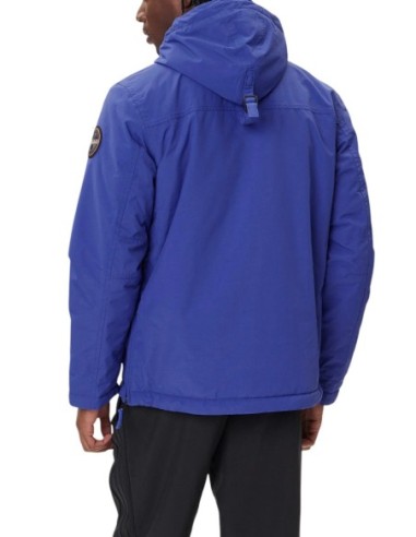 Napapijri veste homme bleu imprimé | choixmode.fr