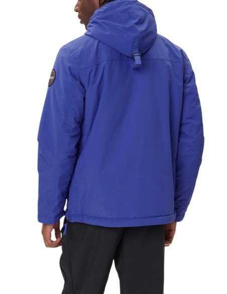 Napapijri veste homme bleu imprimé | choixmode.fr