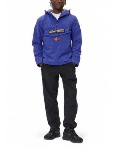 Napapijri veste homme bleu imprimé | choixmode.fr