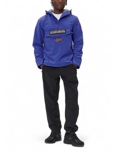 Napapijri veste homme bleu imprimé | choixmode.fr