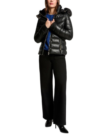 Morgan veste femme noire capuche | choixmode.fr