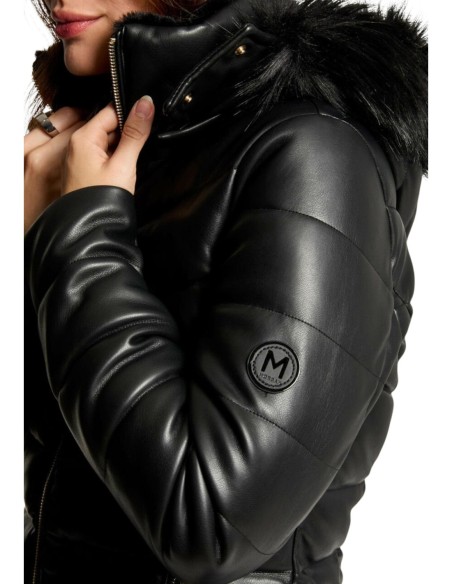 Morgan veste femme noire capuche | choixmode.fr
