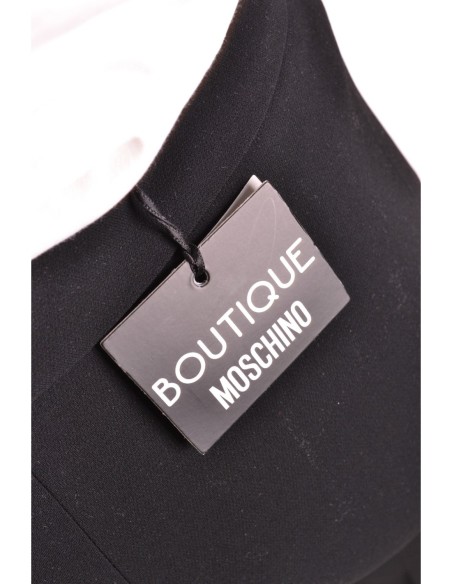 Moschino pantalon femme noir acétate | choixmode.fr