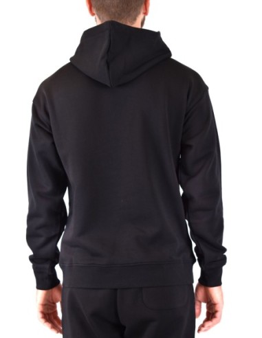Moschino sweat homme noir capuche imprimé | choixmode.fr