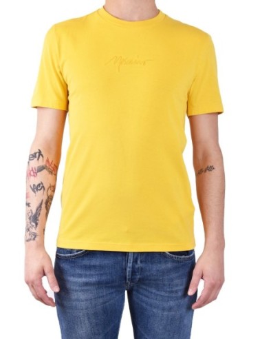 Moschino t-shirt homme jaune coton | choixmode.fr