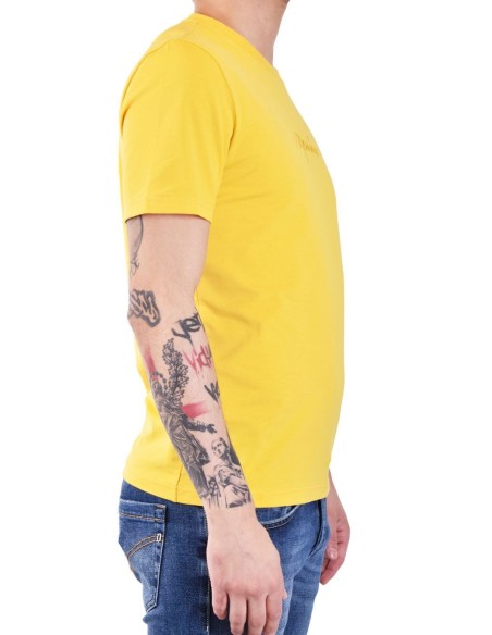 Moschino t-shirt homme jaune coton | choixmode.fr