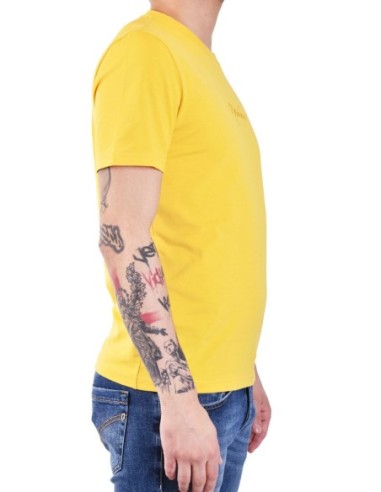 Moschino t-shirt homme jaune coton | choixmode.fr