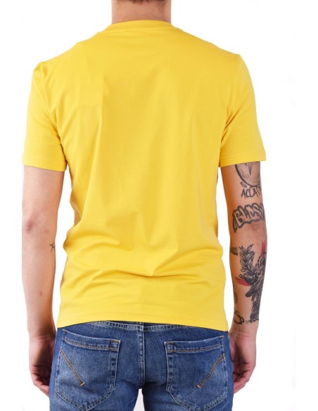 Moschino t-shirt homme jaune coton | choixmode.fr