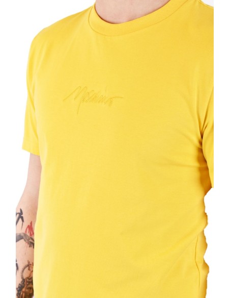 Moschino t-shirt homme jaune coton | choixmode.fr