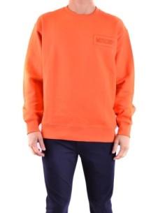 Moschino sweat homme orange vif | choixmode.fr