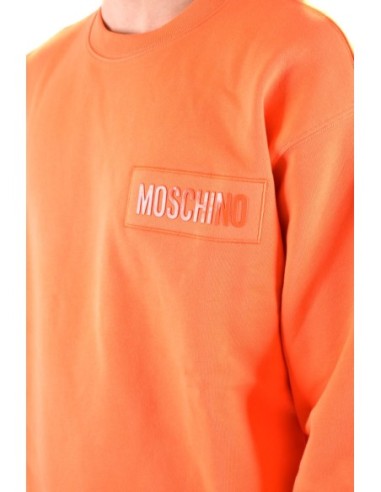 Moschino sweat homme orange vif | choixmode.fr