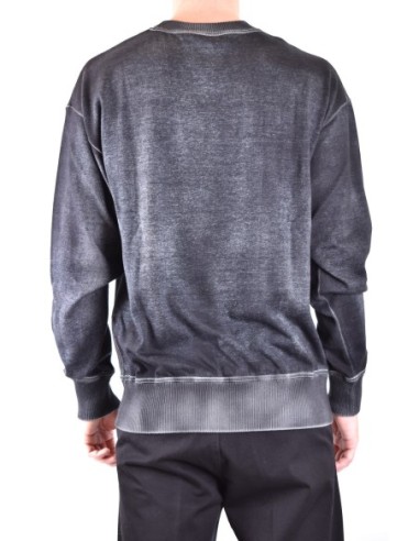 Moschino sweat homme noir imprimé coton | choixmode.fr