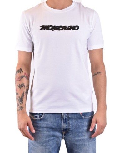 Moschino t-shirt homme blanc artistique | choixmode.fr