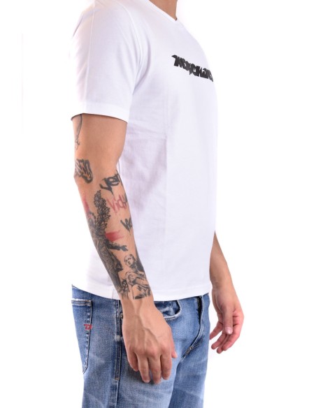 Moschino t-shirt homme blanc artistique | choixmode.fr