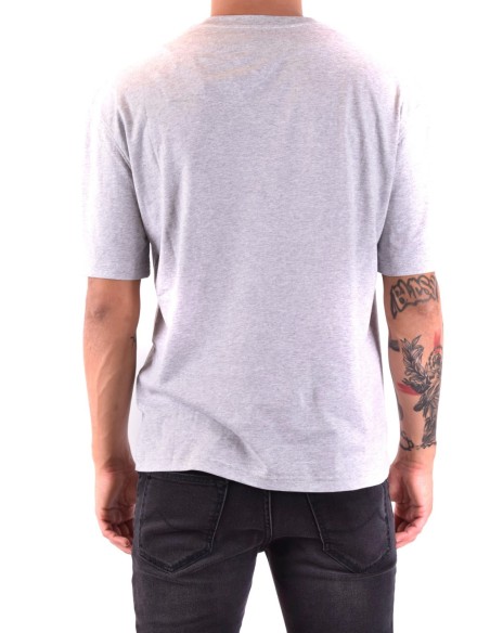 Moschino t-shirt homme gris motif urbain | choixmode.fr