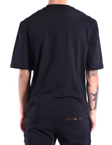 Moschino t-shirt homme noir imprimé moderne | choixmode.fr