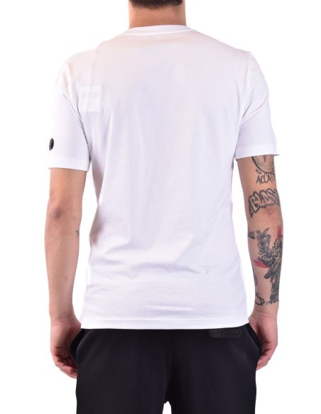 Moschino t-shirt homme blanc logo central | choixmode.fr